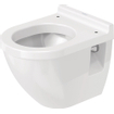 Duravit Starck 3 cuvette suspendue à chasse profonde Compact blanc 0314161