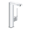 GROHE Plus waterbesparende wastafelkraan L-size m. digitale LED display moon white/chroom SW375281