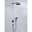 Hansgrohe Croma ensemble de douche encastré complet raindance powderrain 240 - noir mat SW536028