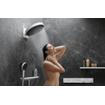 Hansgrohe Rainfinity PowderRain hoofddouche 360 3jet met douchearm 10-30° verticaal kantelbaar Ø36cm mat wit SW358868