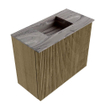 Mondiaz JOYA-DLUX Meuble de salle de bains - 50cm - couleur Dusk - Vasque FAYE position Milieu Sans trou de robinet couleur Sombra SW1426120
