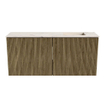 Mondiaz JOYA-DLUX 90cm meuble de salle de bains - couleur Dusk - Vasque FAYE position Droite 1 trou de robinet couleur Nata. SW1425909