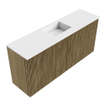 Mondiaz JOYA 90cm toiletmeubel - kleur Dusk - Wastafel FAYE positie Midden 1 kraangat kleur Talc. SW1421574