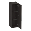BRAUER Elevate armoire de salle de bains - 120x35x35cm - hors poignée rapportée - 1 porte - ouvrant à gauche ou à droite - Timber Anthracite SW1199989