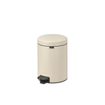 Brabantia NewIcon Poubelle 5 litres avec seau intérieur en plastique Soft Beige SW767527