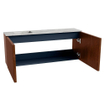 Mondiaz JOYA-DLUX 100cm meuble de salle de bains - couleur Ruby - Vasque FAYE position Gauche 1 trou de robinet couleur Glace. SW1423554