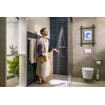 Hansgrohe EluPura Original S WC suspendu - 54x36cm - sans bride - AquaChannel Flush - abattant softclose et quickrelease - céramique - blanc brillant SW1164958