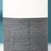 Sealskin Doppio Distributeur savon 6.9x18.3cm Céramique Gris CO361840214