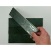 Terravito Mellina Carrelage mural céramique - 6x24.6cm - 8mm - Vert foncé SW1440420