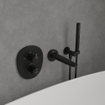 Villeroy & Boch Antao Mitigeur encastré avec robinet d'arrêt 2 voies - noir mat SW974310
