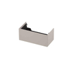 INK Wastafelonderkast - 90x45x37.6cm - 1 lade - push to open - MFC - Ivoor eiken SW798481