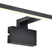 Nordlux Marlee spiegelverlichting 50x3.8x13.6cm IP44 Incl. 9.5W LED 3000K F zwart SW724568