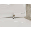 Hansgrohe EluPura S 540 WC suspendu - suspension murale - sans bride - Aquafall - blanc SW962910