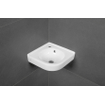 Villeroy & Boch O.novo lave-mains d'angle 32x32cm - avec trou de robinet avec trop-plein blanc SW84224