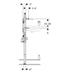 Geberit Duofix wastafel 112?130cm one wandmengkr. SW1237146