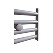 Sanicare electrische design radiator 111,8 x 45 cm. zilver-grijs met WiFi thermostaat chroom SW1000649
