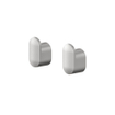 Tiger Cooper Crochet porte-serviettes petit (2 pièces) inox brossé SW771732