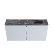 MONDIAZ TURE-DLUX meuble WC 100cm Clay. Lavabo EDEN Lava position droite. Sans trou de robinet. SW1103738