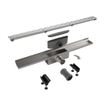 Easy Drain Compact mur 50 caniveau d'évacuation 6x110cm sortie latérale inox GA60422