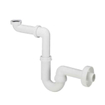 SIFON Espace gain de place pour meuble sous lavabo laiton Blanc SW351264