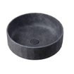 Ideavit Lixir Waskom 42x15cm rond concrete beton dark grey SW416483