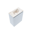 MONDIAZ TURE-DLUX Meuble WC 40cm Clay. Lavabo EDEN Frappe position milieu. Sans trou de robinet. SW1105213