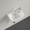 Villeroy & Boch Architectura fontein met kraangat rechts met overloop 36x26cm wit SW68793