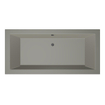 Xenz Society Duobad - 190x90x53 - afvoer Midden - acryl - cement SW103315