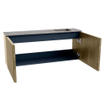 Mondiaz JOYA-DLUX 100cm meuble de toilette - couleur Dusk - Vasque FAYE position Droite Sans trou de robinet couleur Oza SW1426273