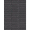 SAMPLE Emil Total Brick Carrelage mural 6x24cm 10mm Anthracite SW912791