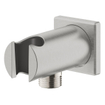 GROHE Rainshower Coude mural - 1/2" - avec support - rosace carrée - Supersteel SW1108780