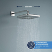 GROHE QuickFix Precision Thermostat Perfect inbouw douchesysteem met Vitalio Comfort 250 hoofddouche chroom SW1120187