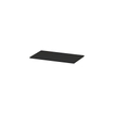 INK Topdeck Wastafelblad - 80x45x2cm - tbv onderkast - MDF lak - Mat zwart SW352359