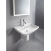 Duravit Me by starck lavabo 65x49 cm. 1x trou de robinet avec trop-plein blanc 0293421