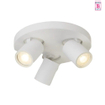 Bellezza Bagno Plafond/wandlamp - LED - mat wit ronde plaat SW970064