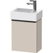 Duravit D-neo Meuble sous vasque 36.4x22.2x44cm 1 porte Taupe mat SW640577