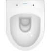 Duravit DuraStyle Basic set de WC au sol à fond creux sans rebord de rinçage 37x48cm avec abattant de WC à fermeture douce blanc SW358501