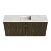 Mondiaz JOYA-DLUX 90cm toiletmeubel - kleur Shadow - Wastafel FAYE positie Midden Zonder kraangat kleur Ostra. SW1422986