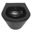 Wiesbaden Stereo WC suspendu rimless avec fonction bidet mat noir SW486853
