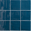 By Goof wandtegel - 13x13cm - 10mm - Vierkant - Marine blauw Glans SW542671