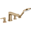 Hansgrohe Talis E élément de finition pour robinet de baignoire 4 trous pour corps encastré 13244180 bronze brossé SW490359
