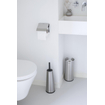 Brabantia ReNew Porte-rouleau toilette- avec couvercle - matt steel SW237222