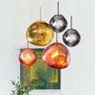 Njoy Hanglampglas met E27 fitting IP20 met 4W lamp 20x20cm LED verlichting gold SHOWROOMMODEL SHOW22468