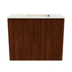 Mondiaz JOYA-DLUX Meuble de toilette 50cm - couleur Ruby - Vasque FAYE position Droite Sans trou de robinet couleur Meli SW1425336