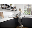 Hansgrohe Talis 1-gr keukenmkr 270 met uittrekbare uitloop mat zwart SW528896