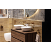 Adema Chaci Badkameronderkast - 120cm - 2 lades - greeploos - excl. topblad - noten (hout) SW1212779