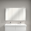 Villeroy & Boch My View armoire de toilette - avec 2 portes avec éclairage LED intégré vertical 120x75x17.3cm 1024982