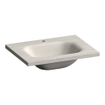 BRAUER Dune Medium Wastafel - 60cm - 1 wasbak - 1 kraangat - sintered stone - Ivory Travertin SW1477943