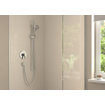 Hansgrohe Unica S Puro barre de douche coulissante 90 cm - avec flexible de douche 160 cm - chrome 0450312