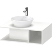 Duravit D-neo Meuble sous vasque 80x55x26cm sans tiroirs Blanc mat SW641161